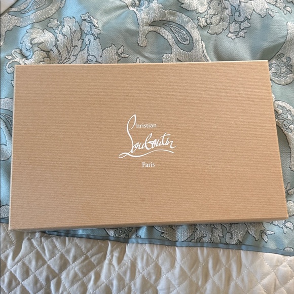 FULL SET CHRISTIAN LOUBOUTIN VERO DO DAT CLUTCH - Picture 2 of 10